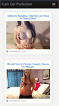 Mobile Screenshot of camgirlperfection.com